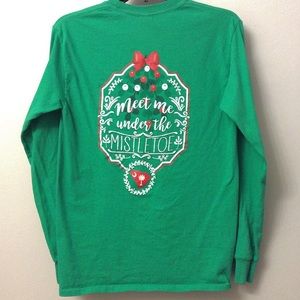 Carolina Girl Christmas long sleeved T-shirt